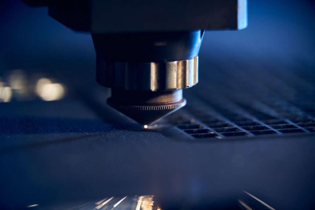 taglio laser metallo per industria alimentare